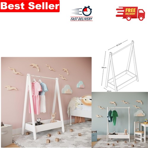 Modern kids wooden hanging - modern,