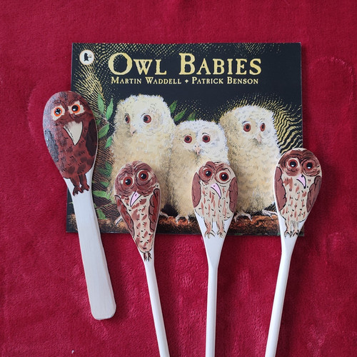 Owl babies story book - owl,