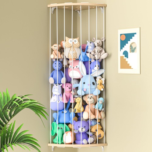 Stuffed animal storage wood - animal,